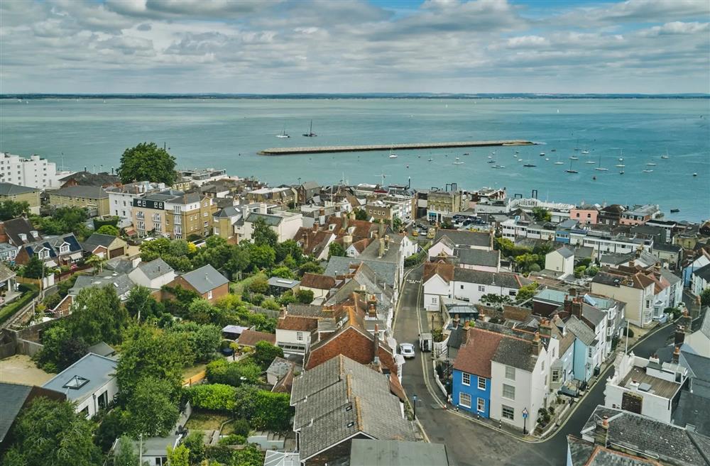 The sea view from Harold House, Isle