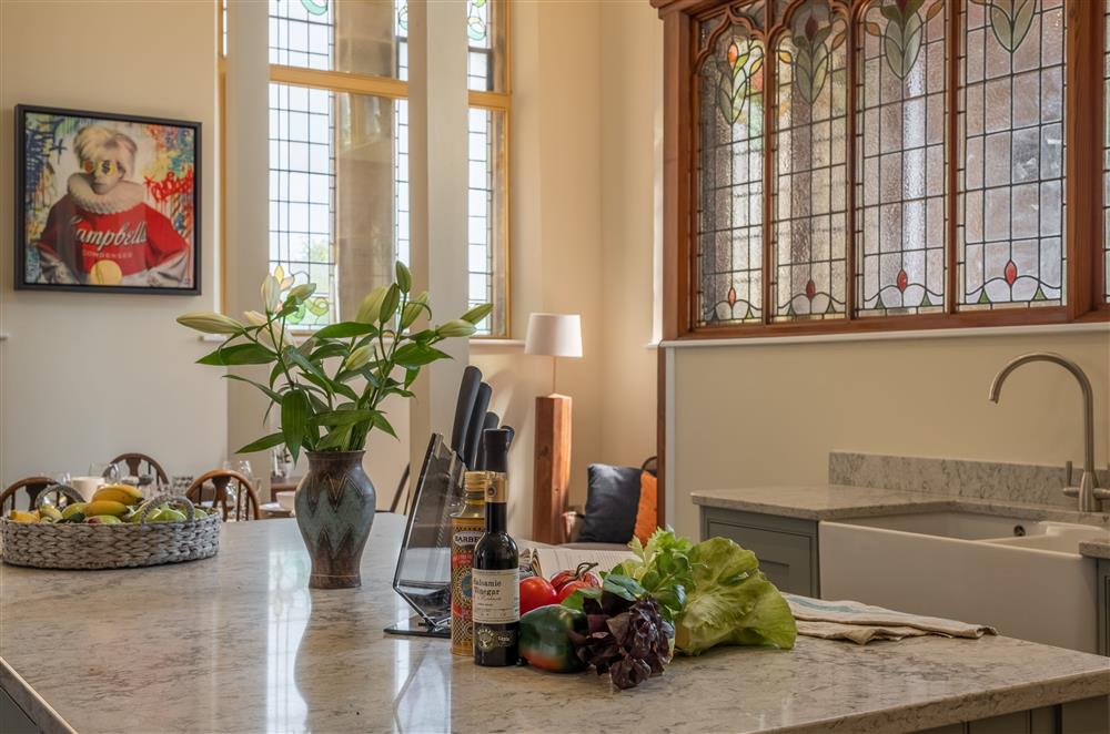 Ground floor: Enjoy cooking in this luxury kitchen at Harome Chapel, Harome, near Helmsley 