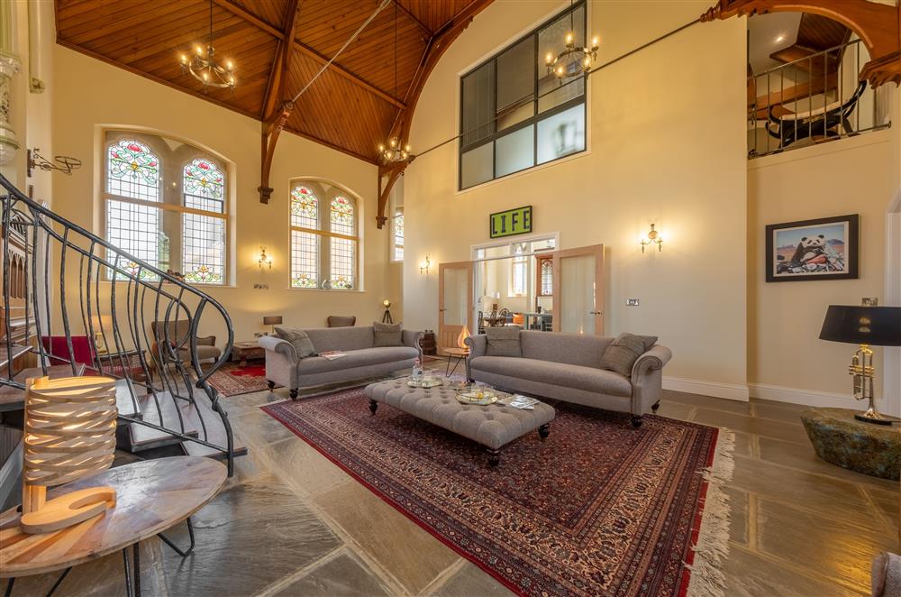 Ground floor: Enjoy the grandeur of Harome Chapel in this unique sitting room