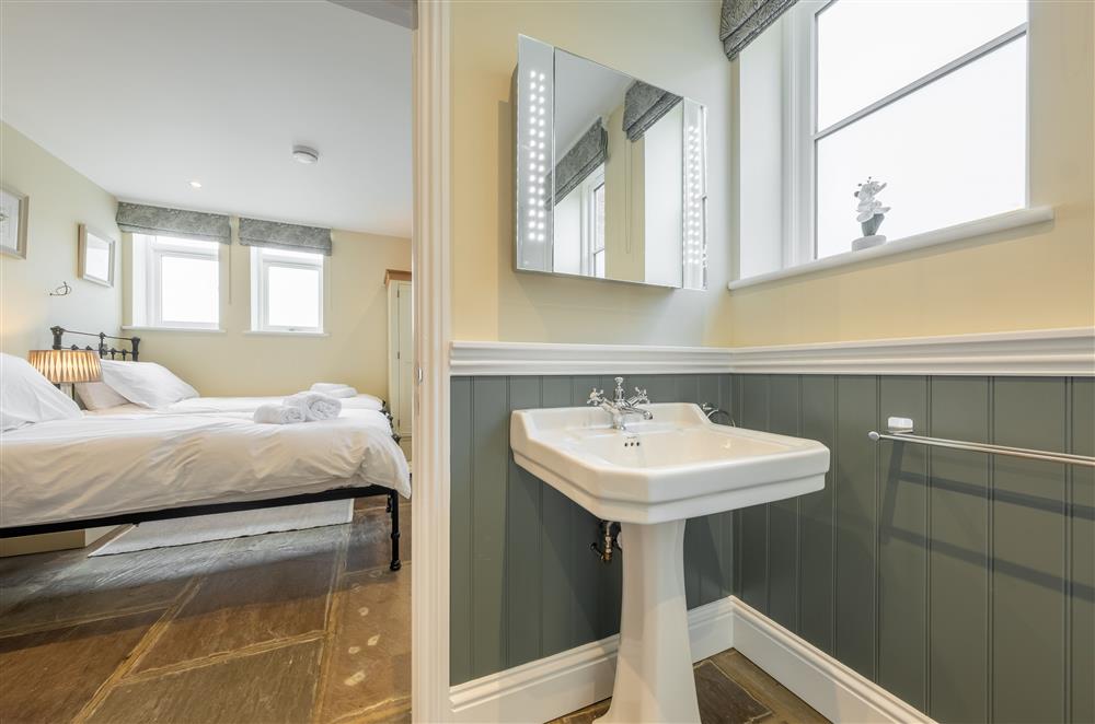 Ground floor: Luxurious en-suite shower room at Harome Chapel, Harome, near Helmsley 