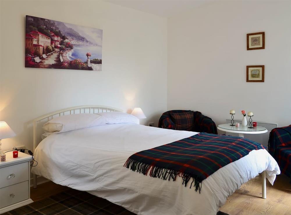 Double bedroom at Harperfield in Lanark, Glasgow and the Clyde Valley, Lanarkshire