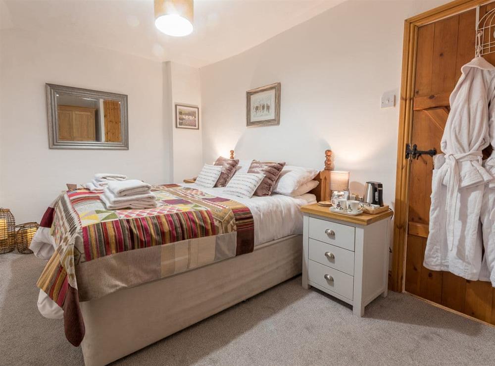 Double bedroom at Harpers Cottage in Fence, near Burnley, Lancashire