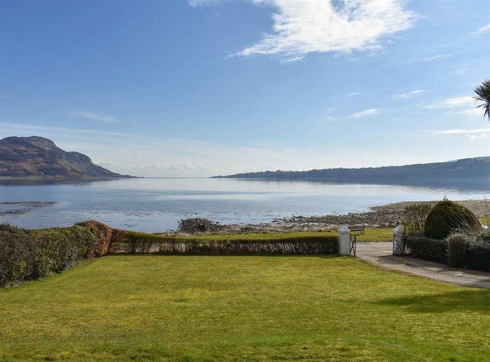 Amazing panoramic views from the property at Harport in Lamlash, Isle Of Arran