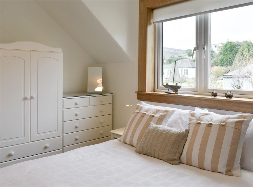 Ample storage within the second double bedroom at Harport in Lamlash, Isle Of Arran