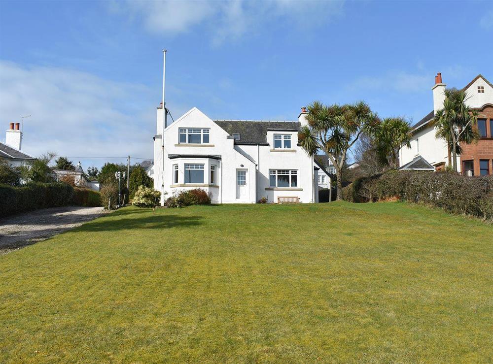 Beautiful holiday home in commanding location at Harport in Lamlash, Isle Of Arran
