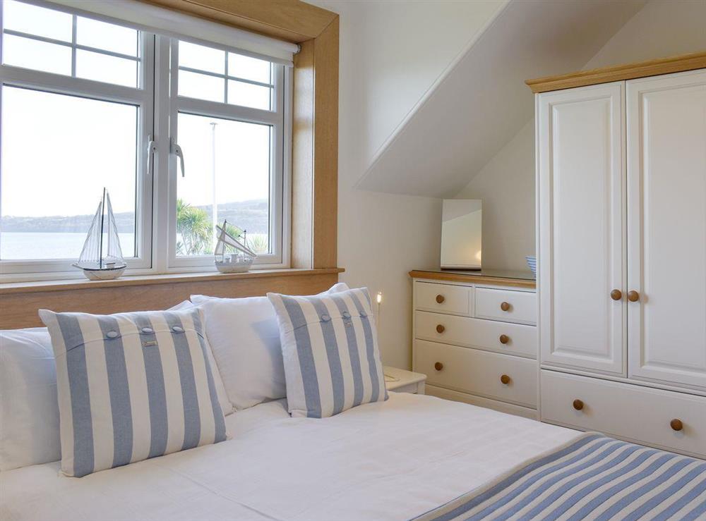 Peaceful third double bedroom at Harport in Lamlash, Isle Of Arran