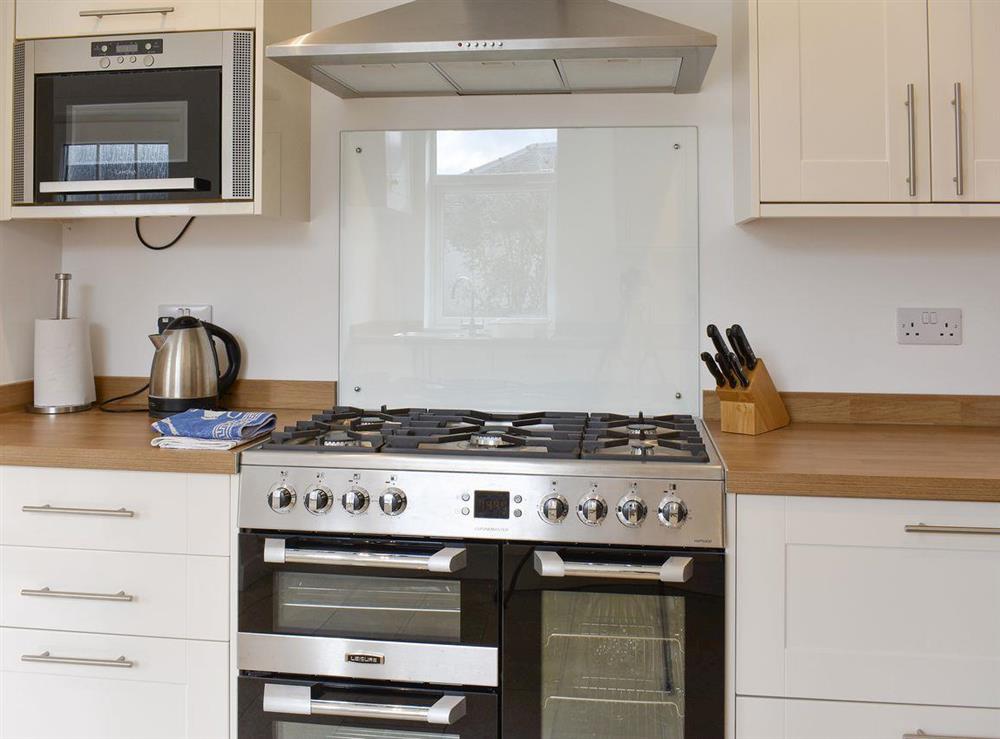 Well-equipped fitted kitchen at Harport in Lamlash, Isle Of Arran
