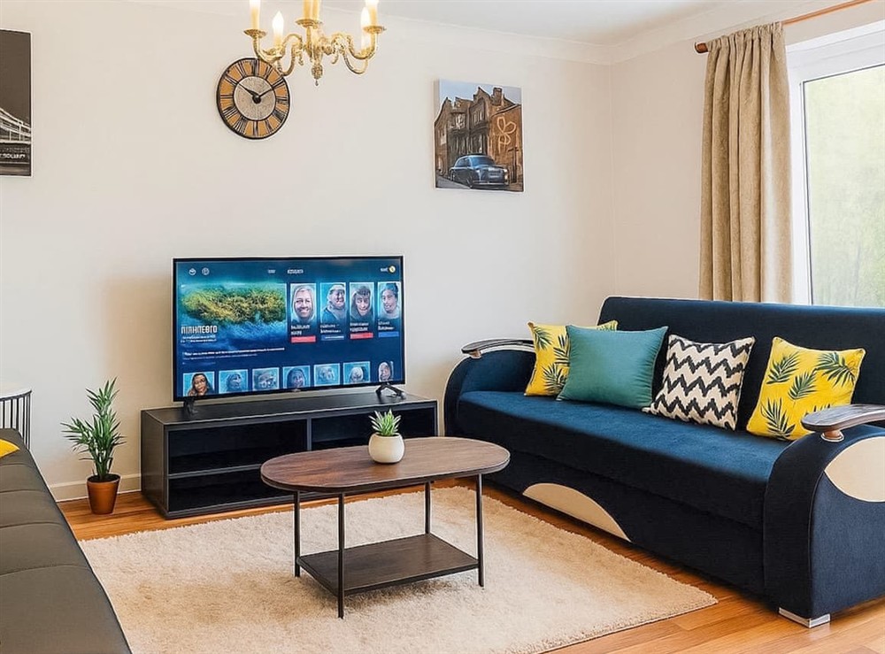 Living area at Harrier House in Sittingbourne, Kent