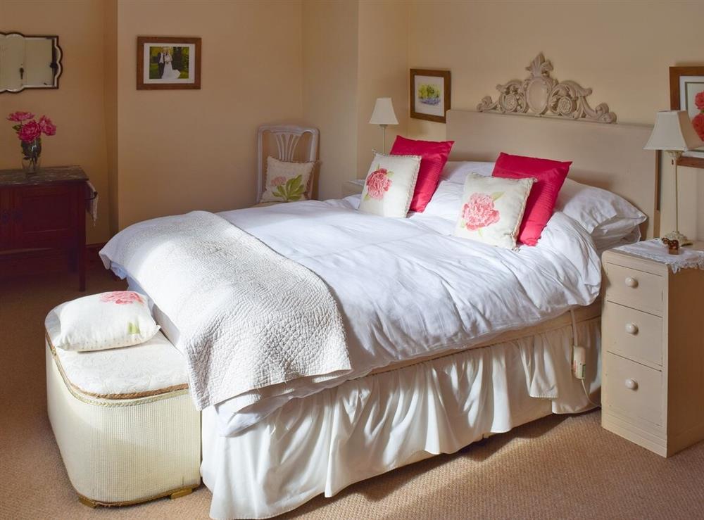 Double bedroom at Harriet’s Cottage in Richmond, North Yorkshire