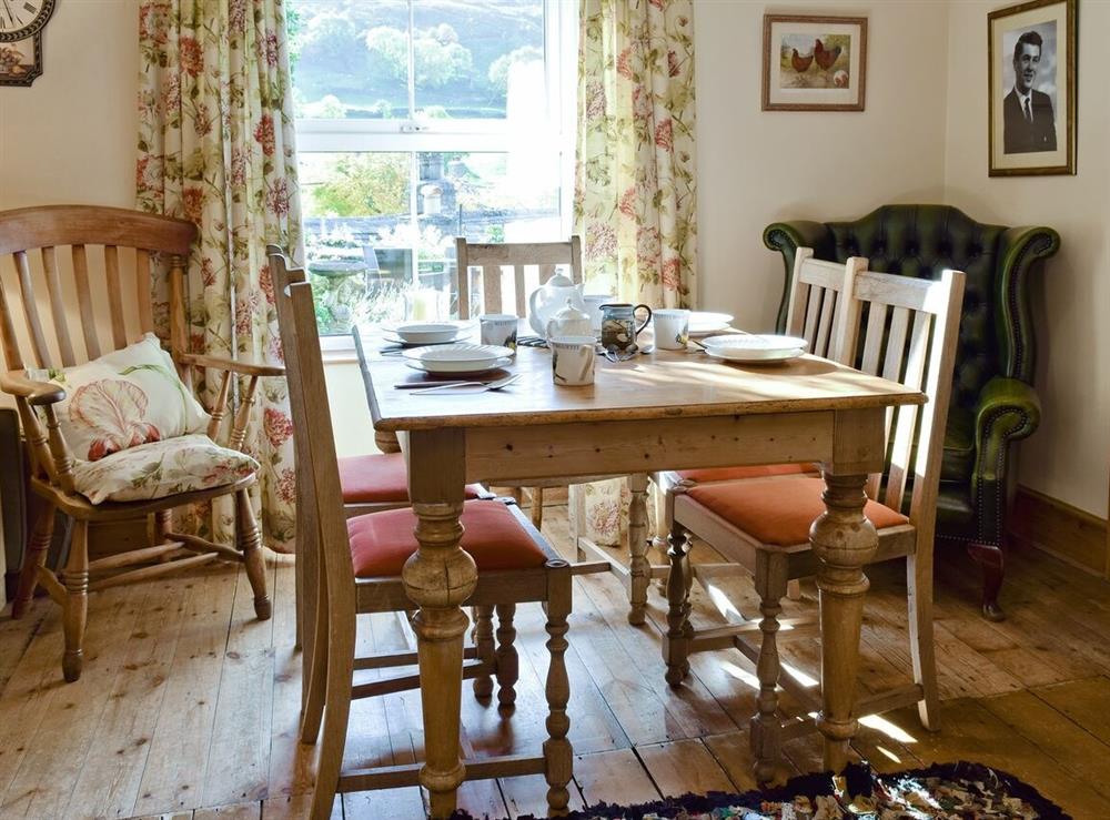 Kitchen/diner at Harriet’s Cottage in Richmond, North Yorkshire