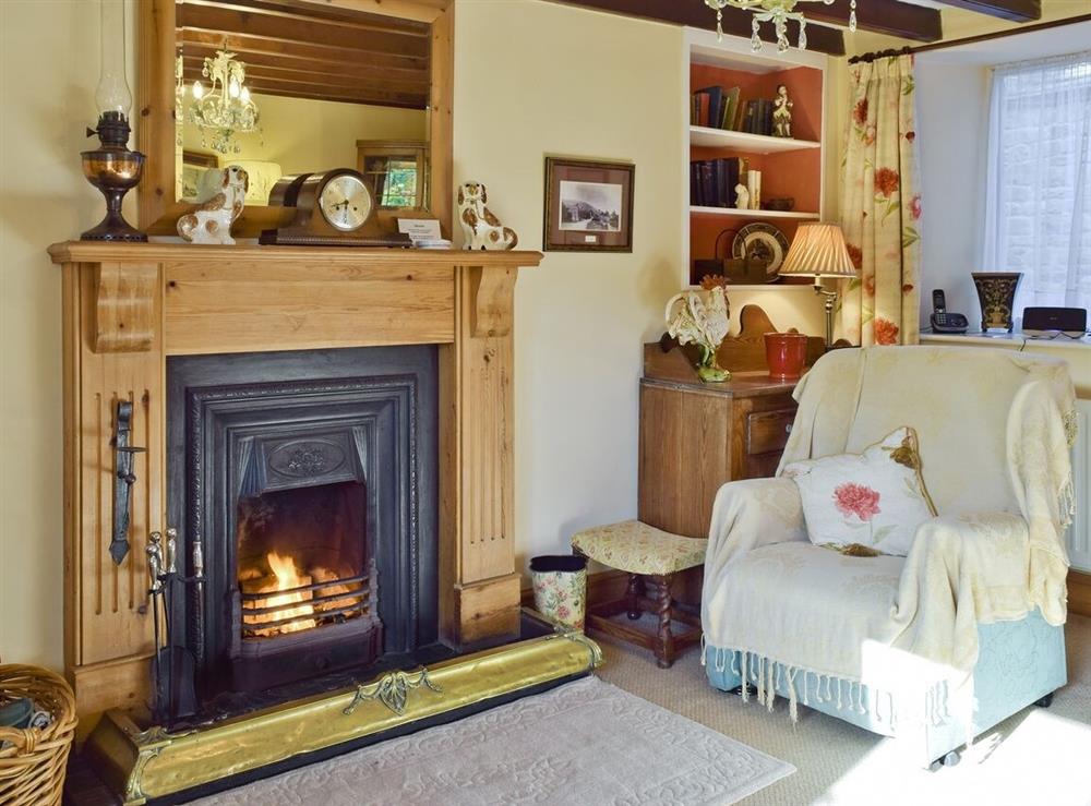 Living room at Harriet’s Cottage in Richmond, North Yorkshire