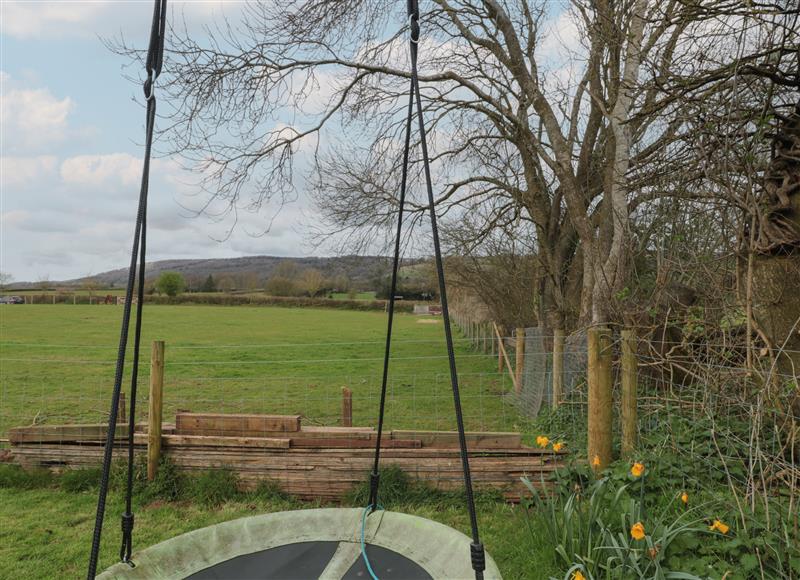 Outside at Harris Hut, Bishops Lydeard