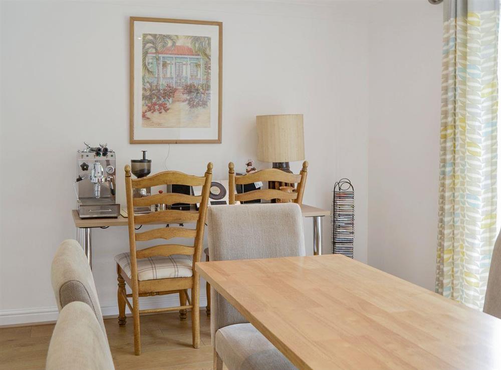 Ample dining space at Harrison Barber Cottage in Colnbrook, near Windsor, Berkshire