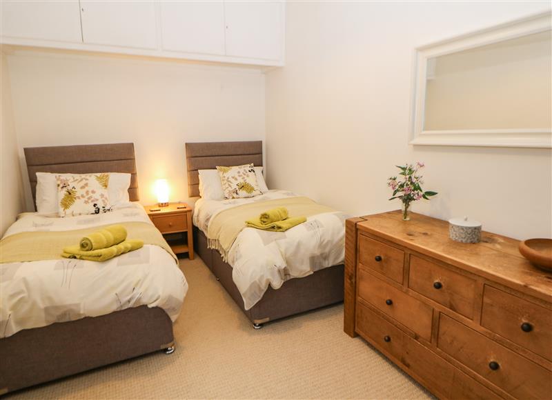 One of the bedrooms at Harrow Cottage, Great Longstone