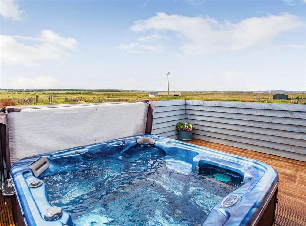 Hot tub (photo 2) at Harrow Lodge in Mey, near Thurso, Caithness