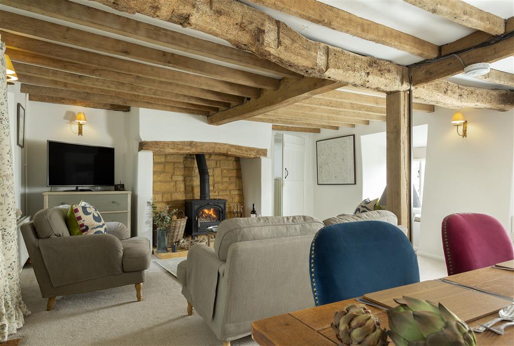 Ground floor: Large sitting room and dining area  at Harrowby End, Ebrington, near Chipping Campden