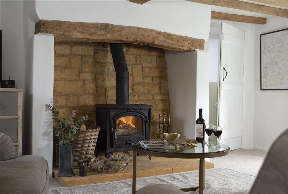 Ground floor: Large sitting room and dining area with inglenook fireplace  (photo 2) at Harrowby End, Ebrington, near Chipping Campden