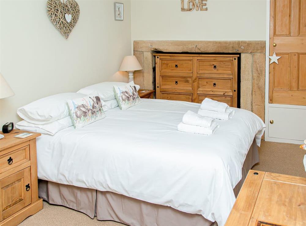 Double bedroom at Harrys Den in Alnwick, Northumberland