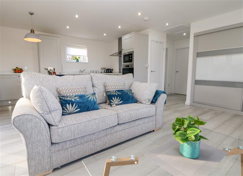 Relax in the living area at Harrys Lodge, Ashover