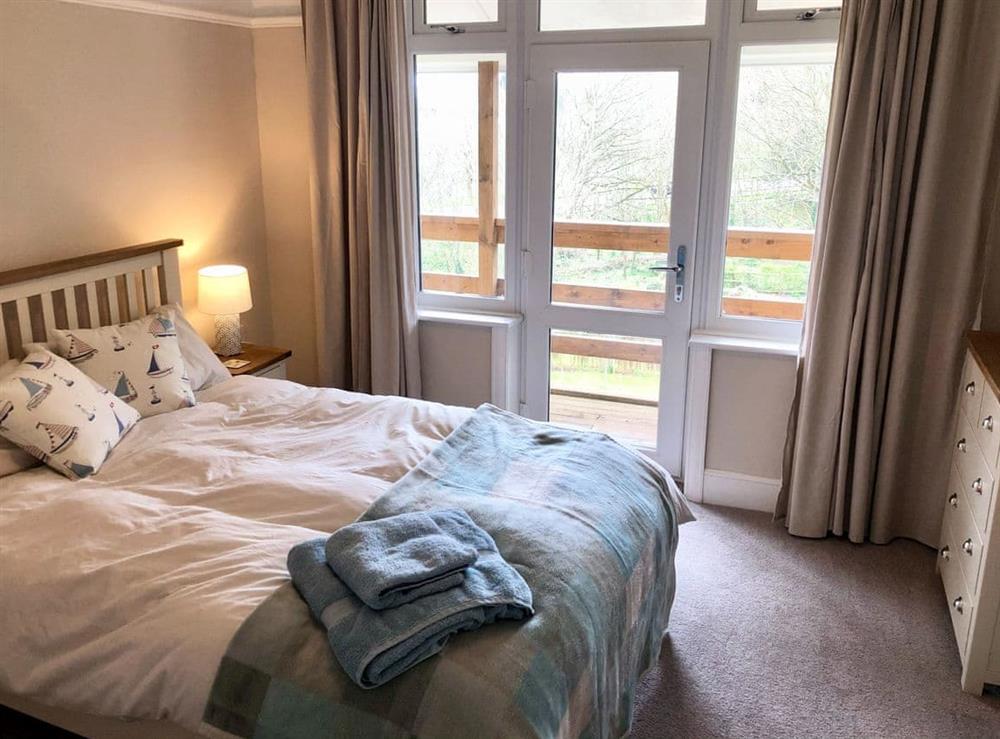 Double bedroom at Harrys in Torquay, Devon