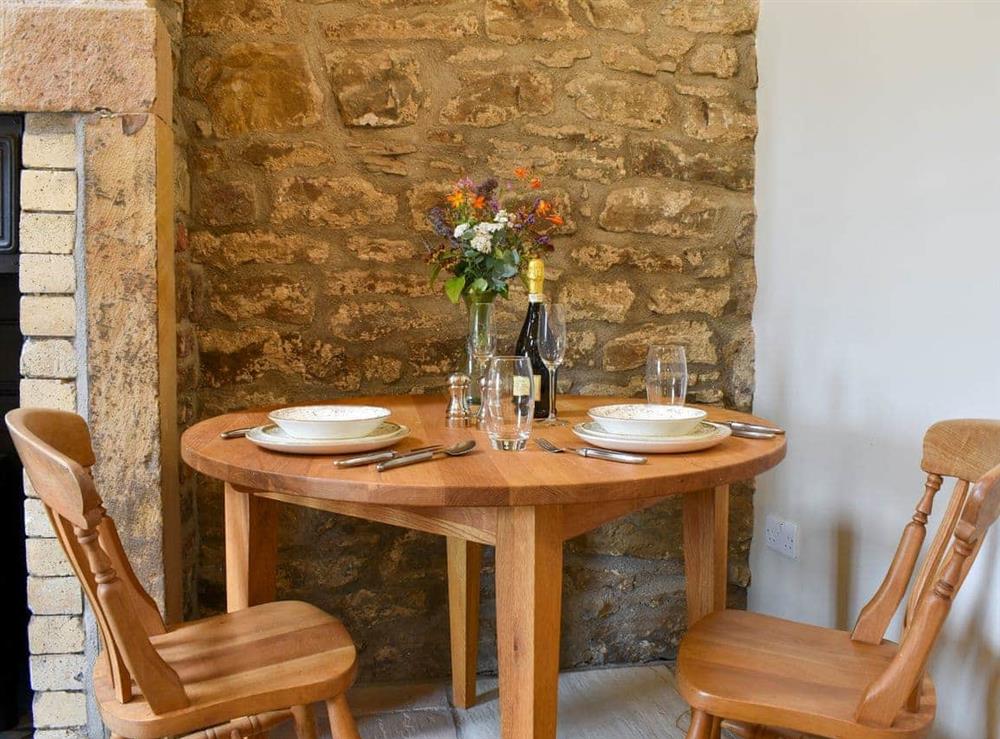 Dining Area at Harsondale Bothy in Langley-On-Tyne, Northumberland