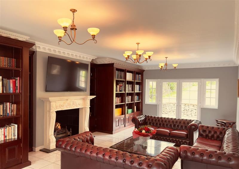 The living area at Hartcliffe View, Holmfirth