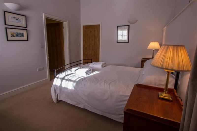 Double bedroom at Harthanger View Cottage, Luxborough