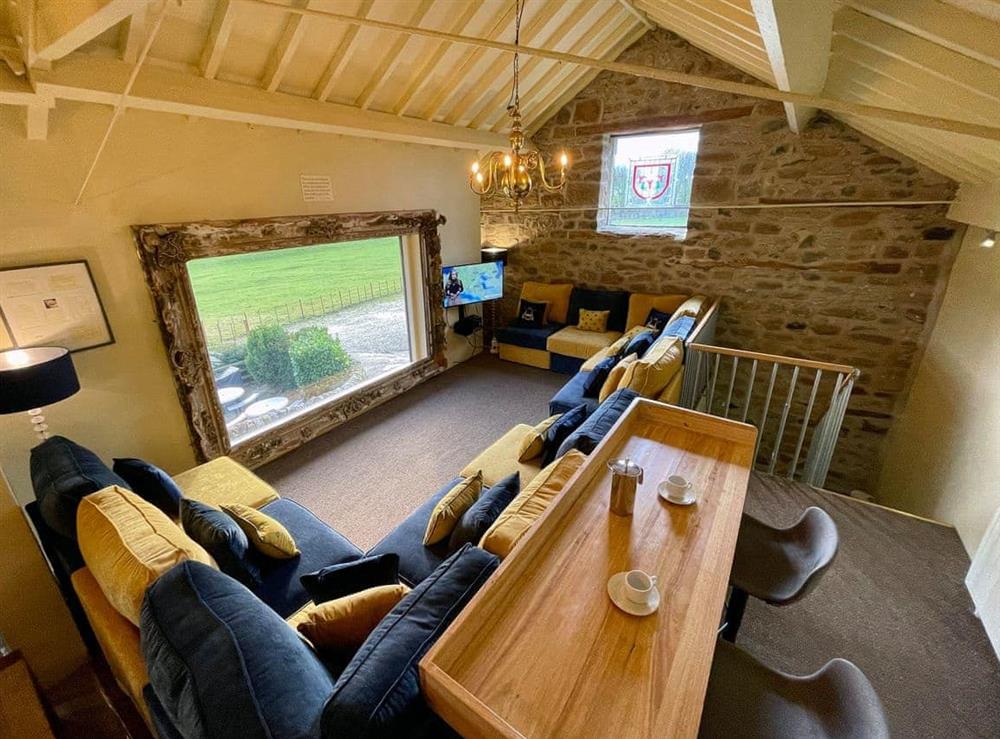 Living room/dining room at Harthill Barn in Alport, Nr Bakewell, Derbyshire., Great Britain