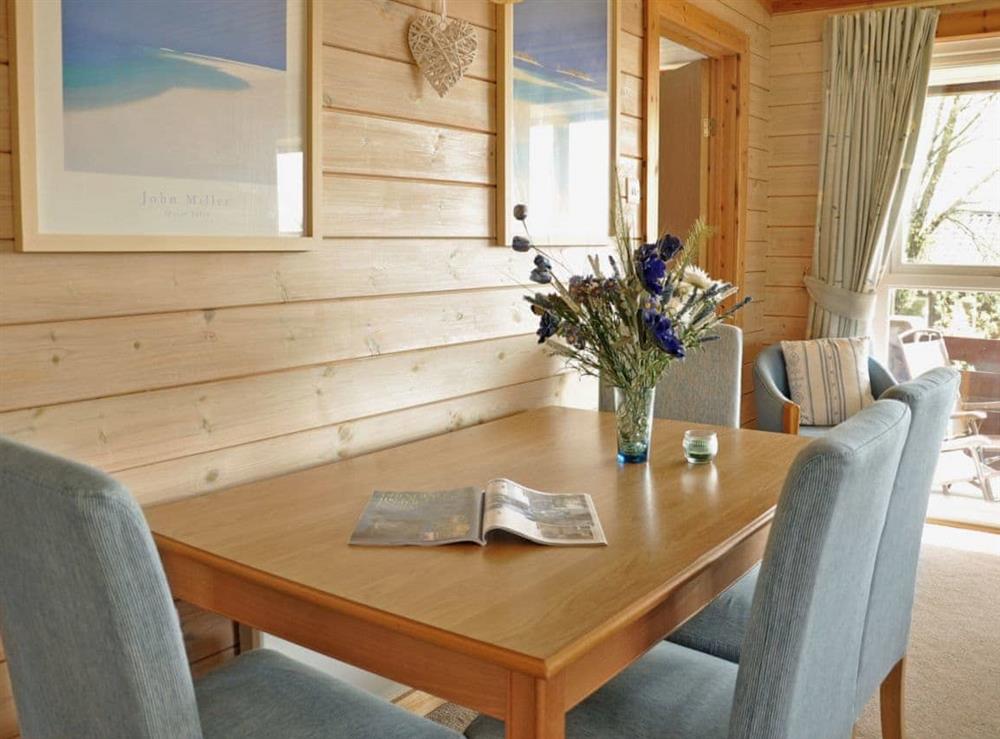 Dining Area at Hartland Forest Lodge in Woolsery, Bideford, Devon