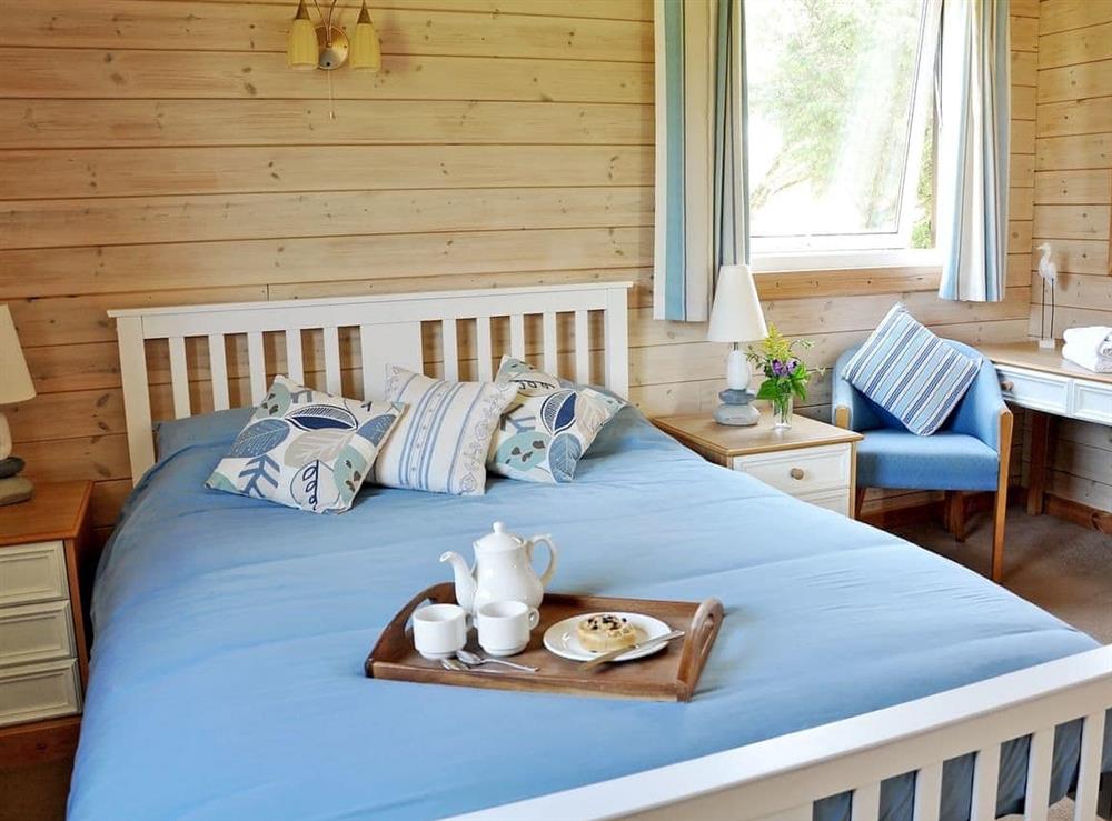 Double bedroom at Hartland Forest Lodge in Woolsery, Bideford, Devon