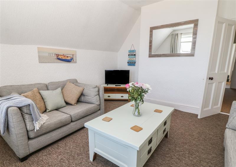 The living area at Hartland View, Woolacombe