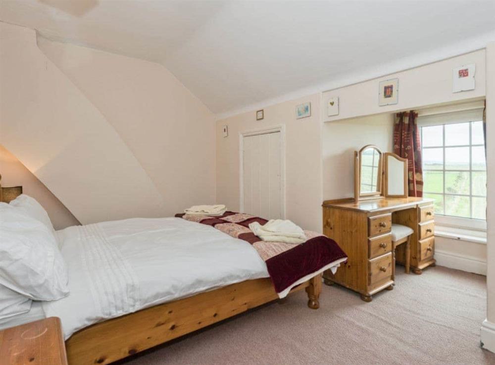 Spacious double bedroom at Hartrees House in Silecroft, Cumbria