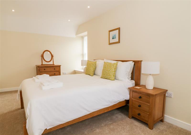 One of the bedrooms at Harts Cottage, Kirkcudbright
