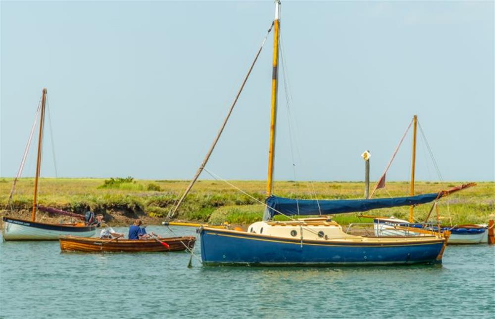 Burnham Overy Staithe - perfect for sailing, kayaking or paddleboarding at Harts House, Burnham Overy Staithe near Kings Lynn