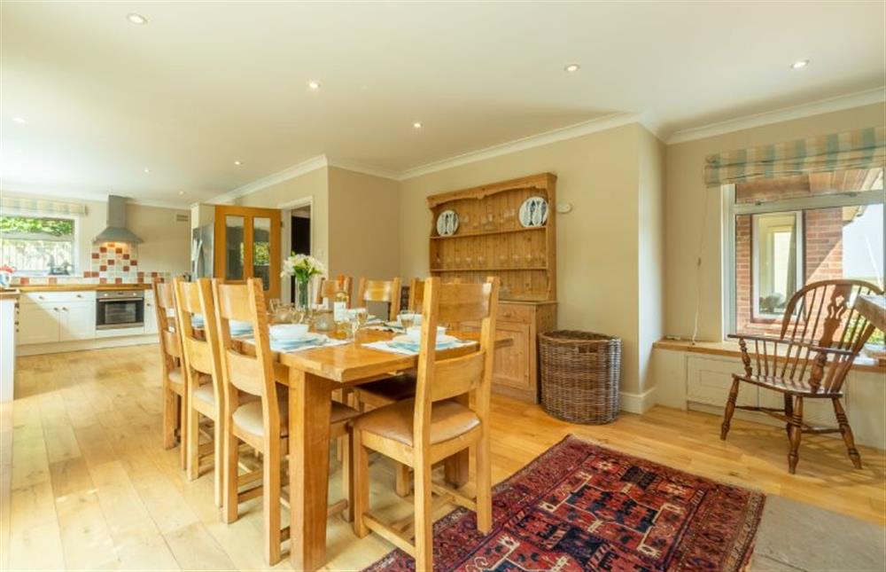 Ground floor: Open-plan kitchen/dining area at Harts House, Burnham Overy Staithe near Kings Lynn