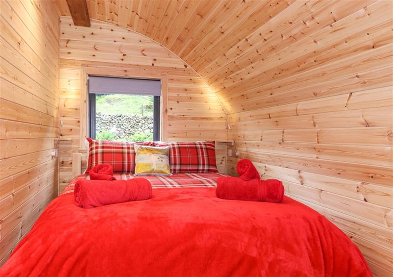 This is the bedroom at Hartsop Magic - Crossgate Luxury Glamping, Glenridding