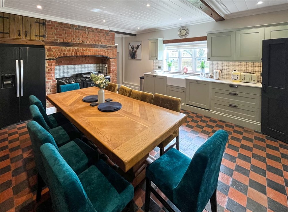 Kitchen/diner at Harvel House Farm in Meopham, Gravesend, Kent