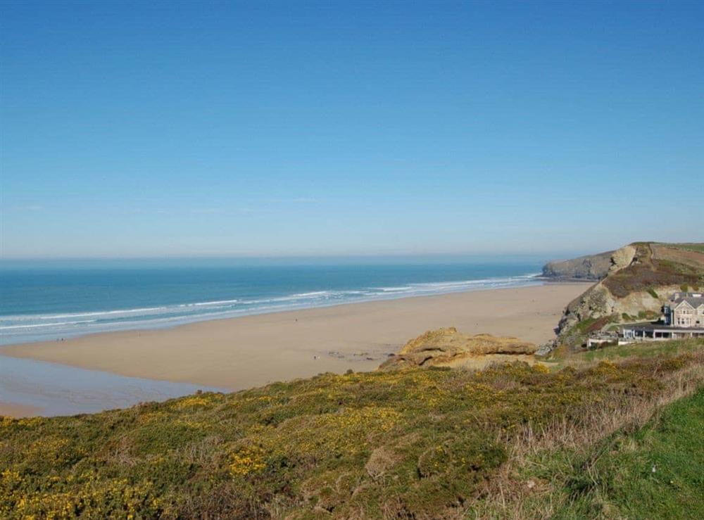 watergate bay at Harvest Cottage in Padstow, Cornwall