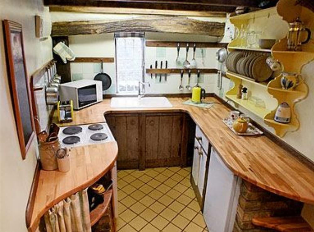 Kitchen at Harvest Cottage in Pen-y-Cae, Nr Ruabon, Clwyd., Great Britain