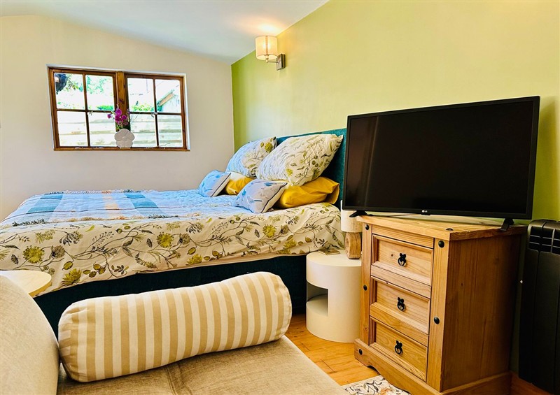 Bedroom at Harveys Lodge, Helston