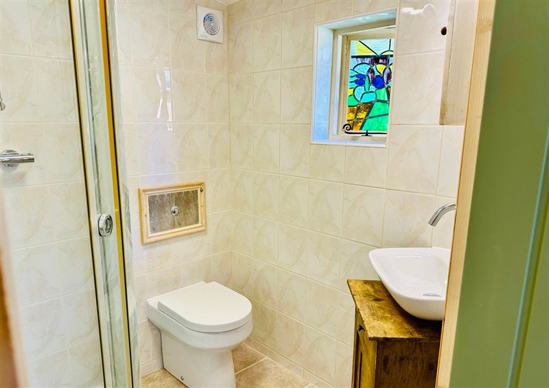 This is the bathroom (photo 2) at Harveys Lodge, Helston