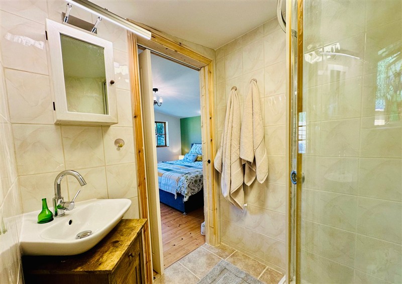 This is the bathroom (photo 3) at Harveys Lodge, Helston