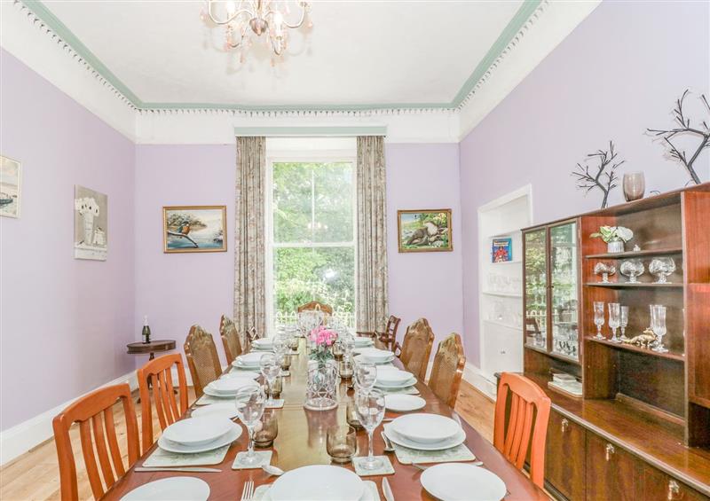 Dining room at Haselwell House, Ilminster