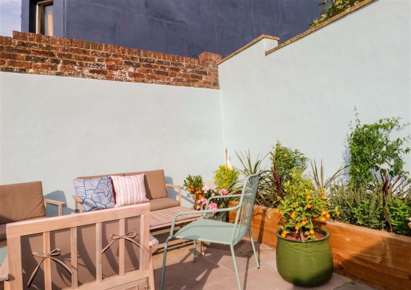 Enjoy a glass of wine on the patio