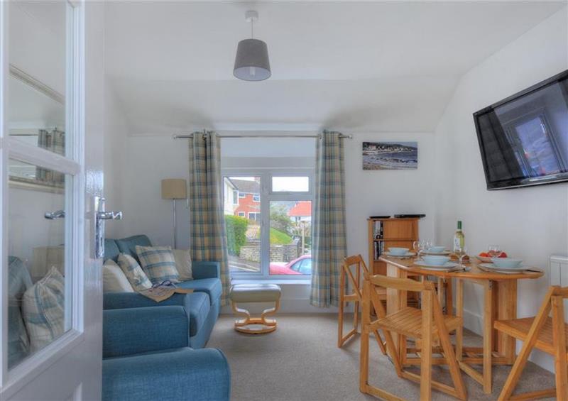 Enjoy the living room at Hatchett Top Flat, Lyme Regis