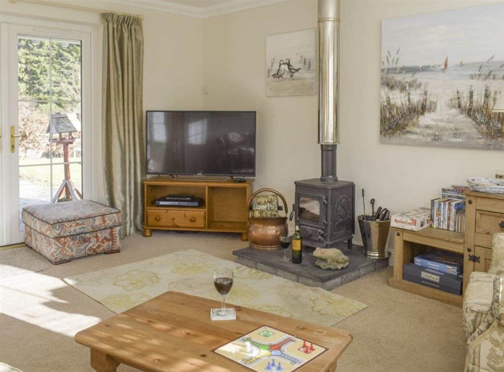 Spacious living room at Heather Croft, 