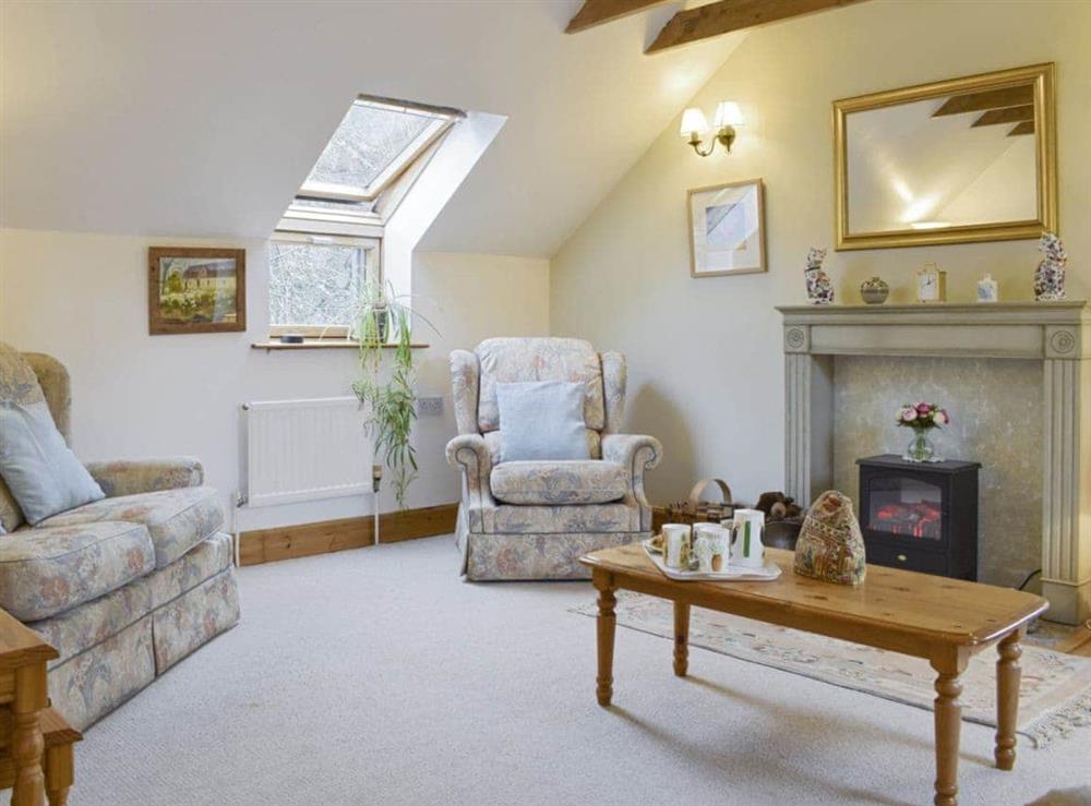 Attractive living room at Osprey Cottage, 
