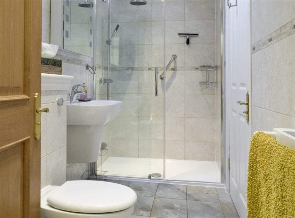 Modern shower room at The But ‘n Ben, 