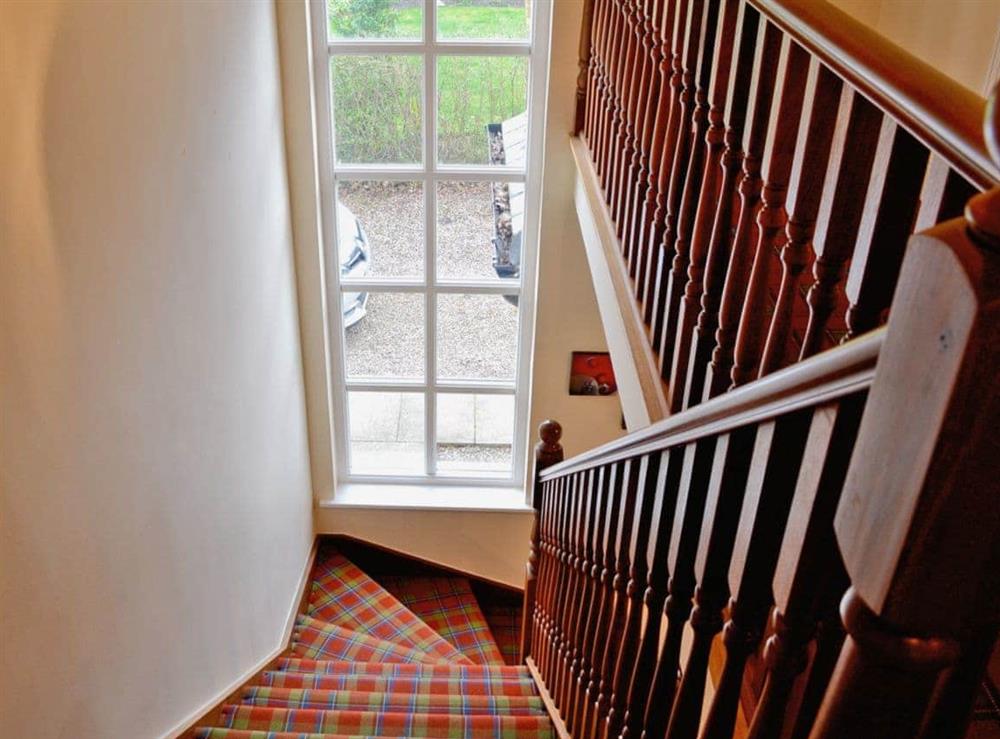 Stairs at Haugh House in Aberlour, Banffshire