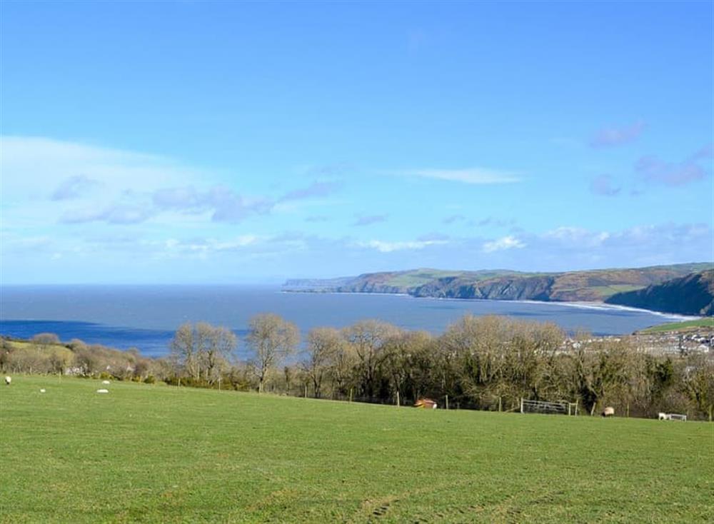 Ceredigion coastline (photo 4) at Haul Y Bore in Llanilar, near Aberystwyth, Dyfed
